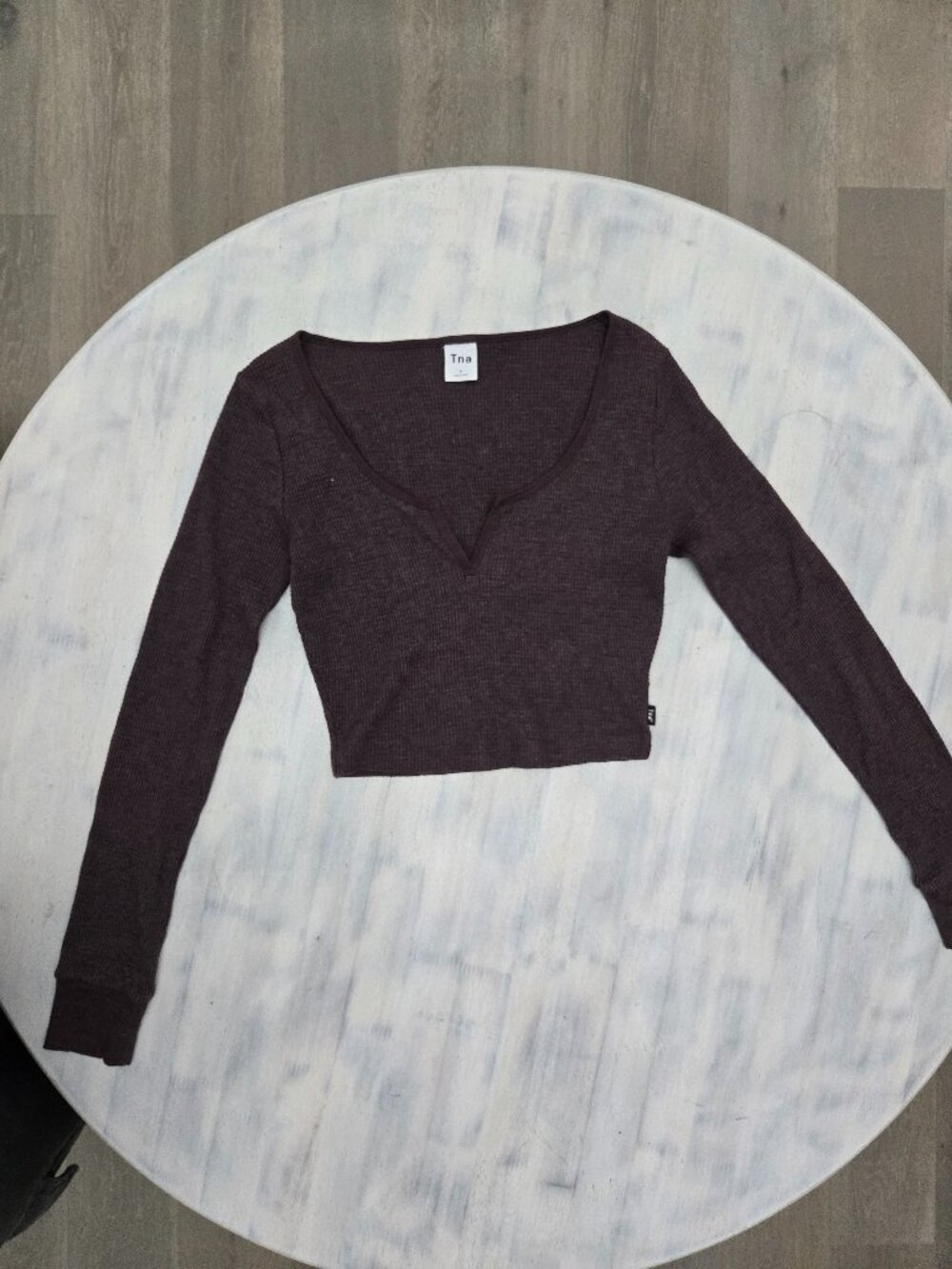 TNA waffle long sleeve